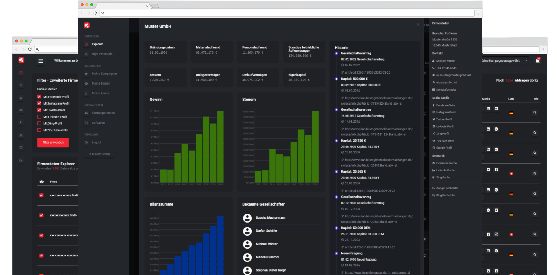 LeadStage – Sales-Intelligence Platform in der Cloud LeadStage – Sales-Intelligence Platform in der Cloud